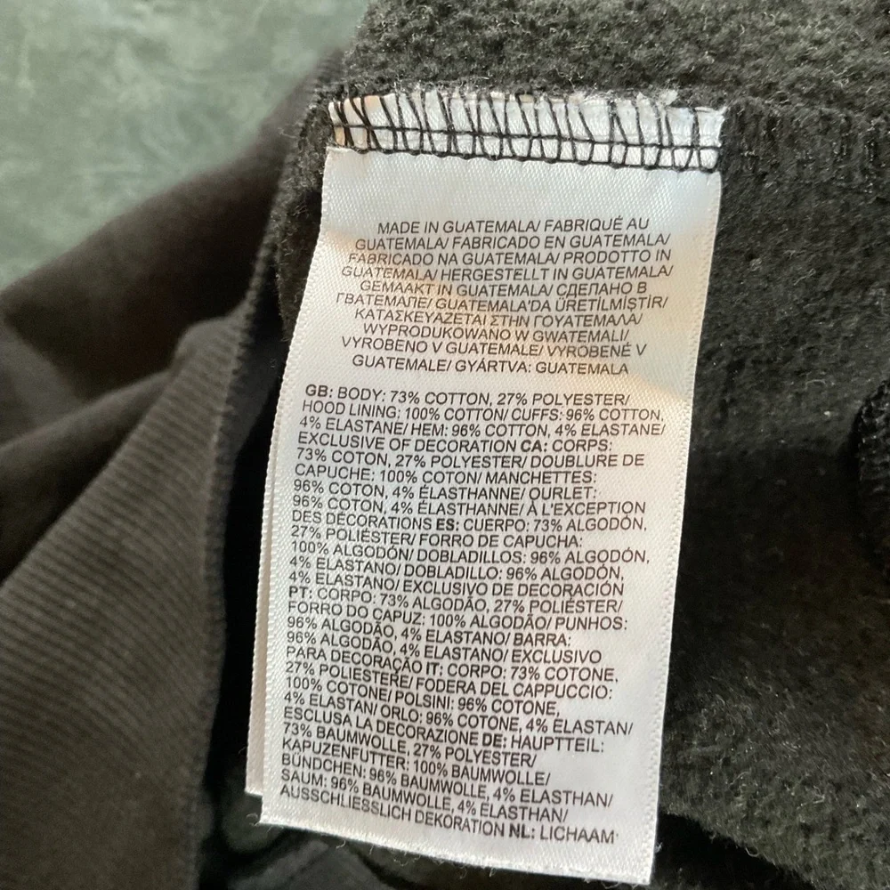 The North Face Men’s NSE Hoodie Sweatshirt Never Stop Exploring Black Size L